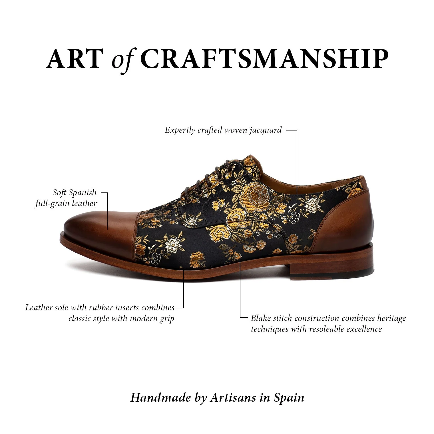 The Jack Shoe in Eden Cognac - Image 9